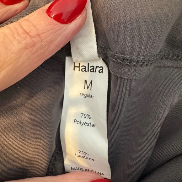 HALARA Gray Wide-Leg Pants - Picture 3 of 3